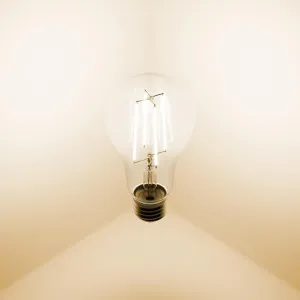 Lite Bulb Moments White Ambience E27-filamentlampa med klart glas och skruvsockel i metall
